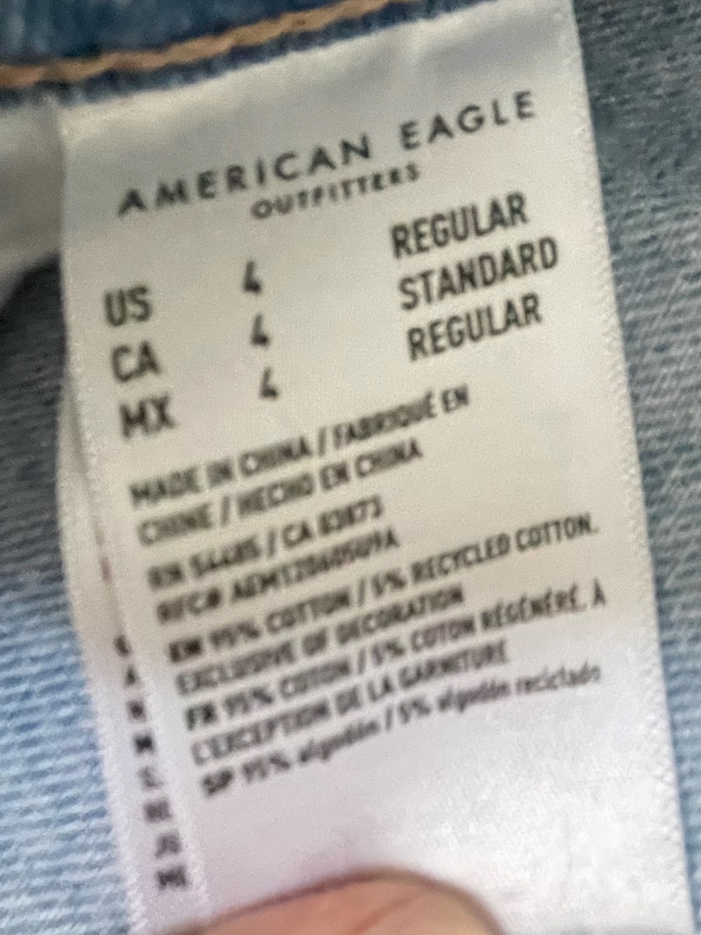 American eagle size 4 - Picture 6 of 6